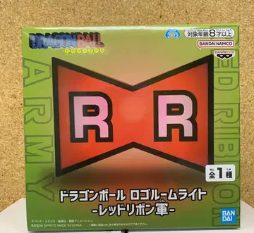 드래곤볼 로고 룸 라이트 레드 리본 군