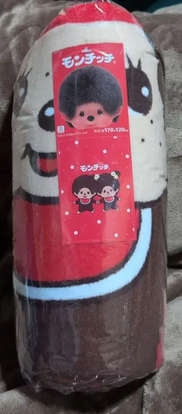 몽치치 플리스 담요 약 170 x 120cm