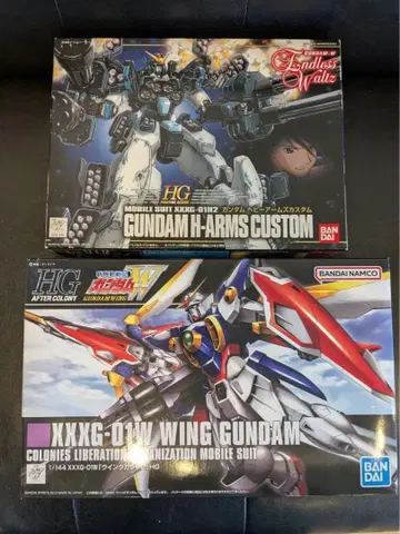 HG 윙 건담 HG 헤비 암즈 커스텀 2점 세트