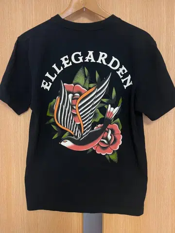 ELLEGARDEN SWALLOWT 셔츠 블랙 M 사이즈