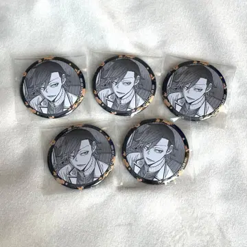 토겐안귀 마네키네코 캔뱃지 5종 세트 오이란자카 쿄야