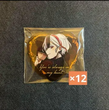 악마고양이 마음 따뜻한 하트 캔뱃지 벨리안