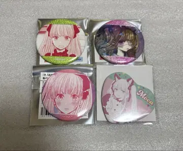 쓰레기의 본망 캔뱃지 모카 카무로 나기코 세트