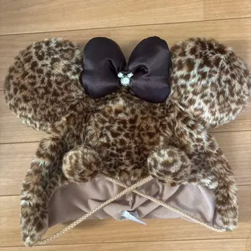 레오파드 무늬 팬캡