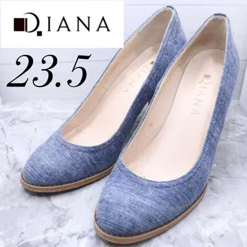 [ 71 ] DIANA 다이애나 펌프스 데님 라운드토 파랑 23.5