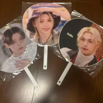 필릭스 부채 묶음 판매 maniac jyp 팝업