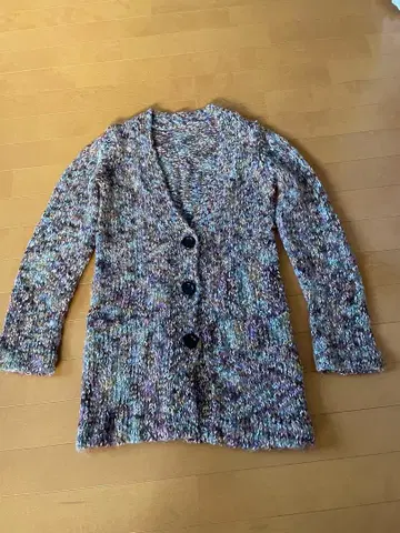 Declare 멀티 컬러 가디건 T 사이즈