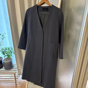 URBAN RESEARCH 그레이 롱 코트