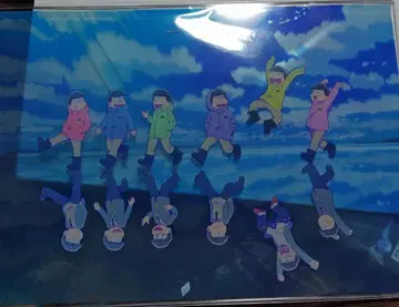 오소마츠 6쌍둥이 클리어 아트 패널