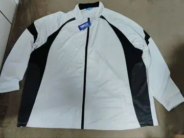 화이트/블랙 풀 집업 저지 X5 사이즈