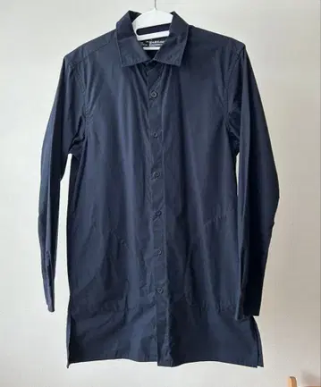 무인양품 롱 기장 셔츠 네이비