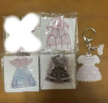 마츠모토 카렌 의상 아크링 키링 4개 세트