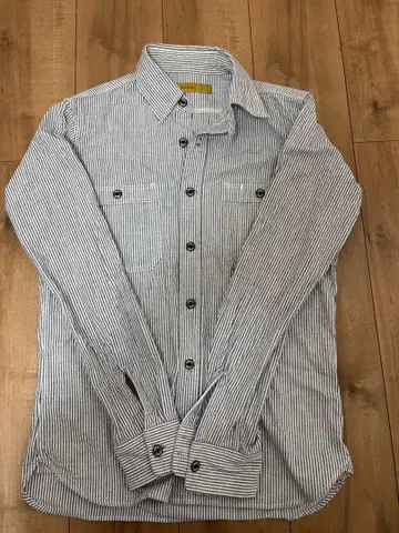 BACKBONE 스트라이프 긴팔 셔츠 S size