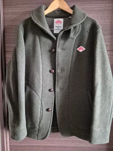 단톤 울 모사 코트 42 별주 올리브