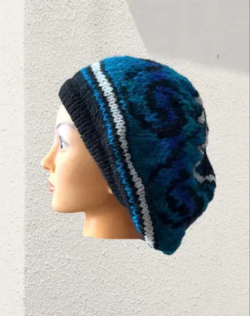 탐모자 베레모 니트 모자 라스타 모자 조절 가능