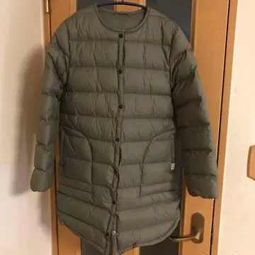 crocodile switch motion 다운 코트 올리브