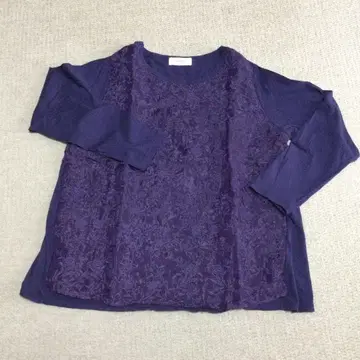 새상품급! 티셔츠 슈퍼 하카 피유 고급 레이스 얇은 소재 빅 사이즈