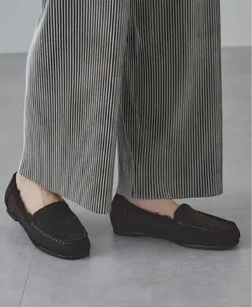 새상품 WA 오리엔탈 트래픽 무스탕 슈즈 블랙 39 24.5