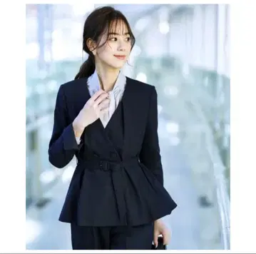 턱 & 페플럼 자켓 셋업 수트 [ CSU972 ] 자켓만