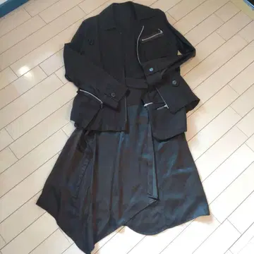 PRIDE 다크 브라운 자켓 스커트 셋업