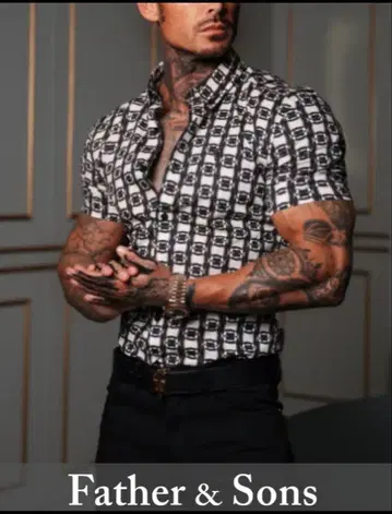 [새상품] Father&Son 셔츠 M