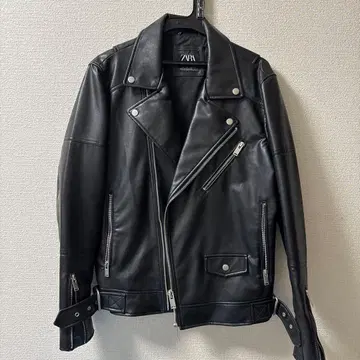 ZARA 블랙 라이더 자켓 M