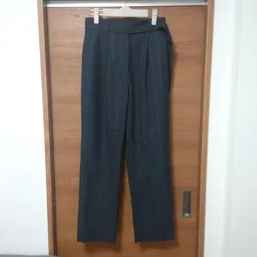 미라 오웬 안감 부착 허리 벨트 팬츠 M