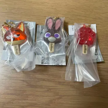 주토피아 아이스캔디 참 주디, 닉, 캔디 3개 세트