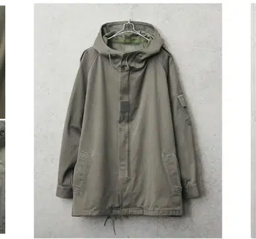 실물 USED 프랑스군 F-2 쉘 파카 사이즈 L