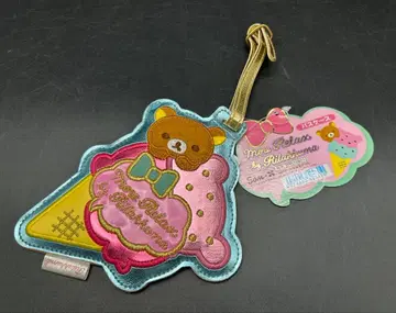 헤이세이 레트로 당시품 산엑스 리락쿠마 패스 케이스 택 포함 레어