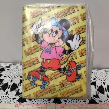 쇼와 레트로 미키마우스 디즈니 교통카드 지갑 패스 케이스 카드 홀더