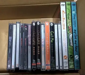 카키하라 테츠야 씨 CD 13장 DVD 3장 묶음 판매