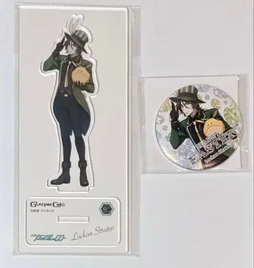 건담 카페 00 부활절 아크릴 스탠드 배지 락 온