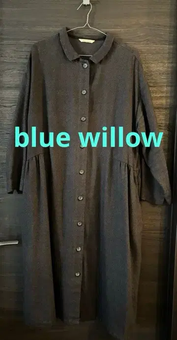 blue willow 블루위로 코트 원피스 FREE