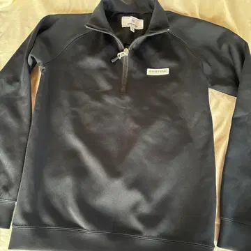 BRIEFING 하프 지퍼 블랙 XS