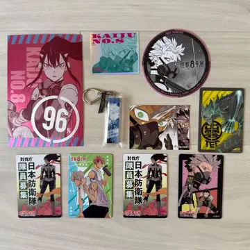 괴수 8호전 마그넷 스티커 컬렉션 엽서 나루미 겐 이치카와 레노