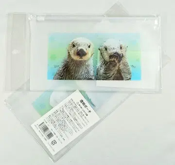 도바 수족관 랏코 메이 & 키라 투명 파우치 x 2점 새상품