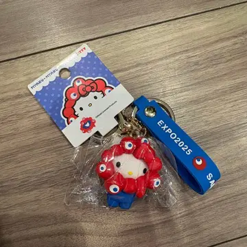 미사용 새상품 산리오 키티 키링 미야쿠미야쿠