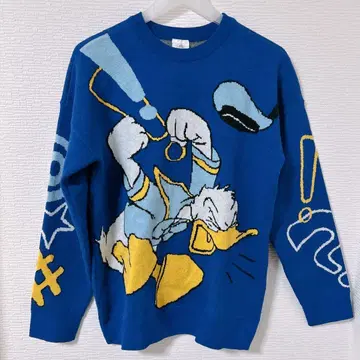 Disney 도날드 니트 스웨터