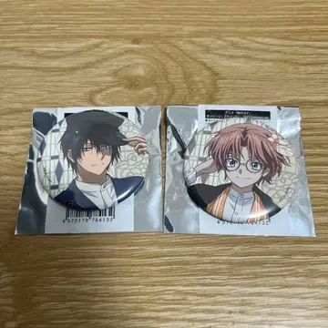 새벽의 연화 다이쇼 로망 캔뱃지 하쿠&윤