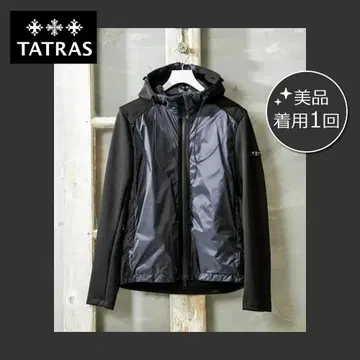 새상품급 [ TATRAS ] 별주 EROS 저지 이소재 콤비 블루종 M