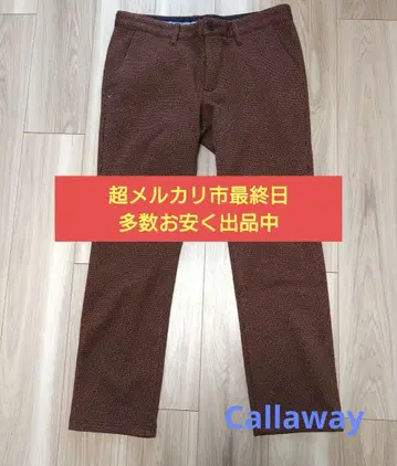 [ 겨울 골프 ] 엄청 따뜻한 callaway 골프 팬츠 MENS:L