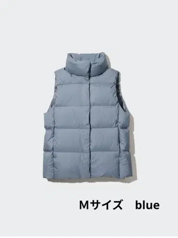 파우더 소프트 다운 베스트 M 사이즈 유니클로