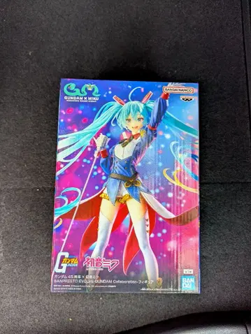 GUNDAM x MIKU 콜라보 피규어