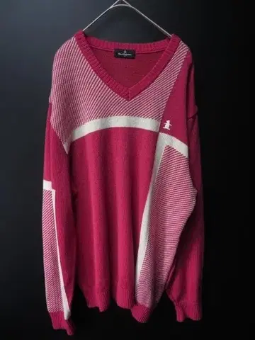 먼싱웨어 Munsingwear 긴팔 니트 스웨터/골프웨어/L