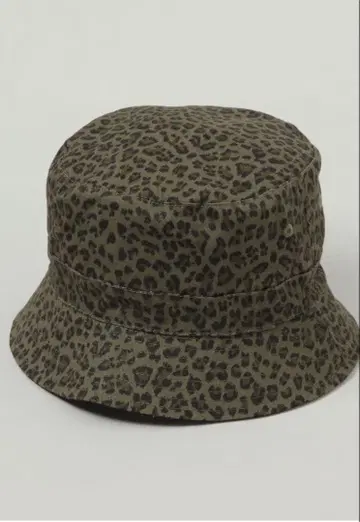 RAGEBLUE 레오파드 무늬 버킷 햇 미사용 택 포함