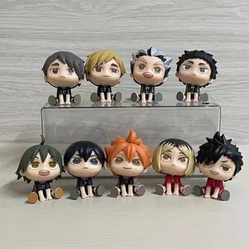 [상자 없음] 하이큐!! 큐룽하게 쳐다보는 포즈 9개 set