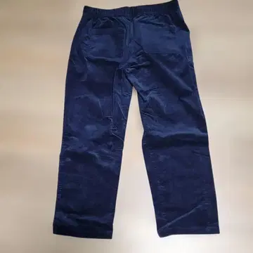 네이비 코듀로이 허리밴딩 팬츠