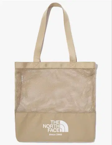 THE NORTH FACE 메쉬 토트백 베이지
