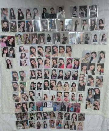 NiziU 리마 혜택 트레이딩 카드 총 130장 (중복 포함)